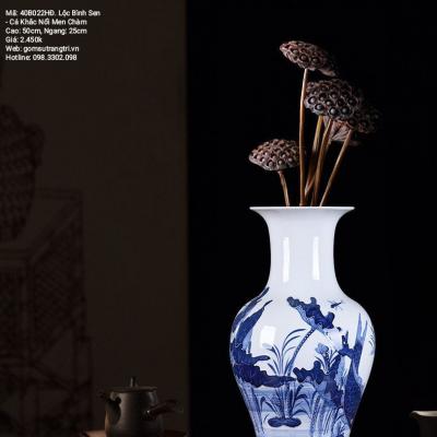 LỘC BÌNH SEN - CÁ KHẮC NỔI MEN CHÀM